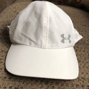 white under armour hat